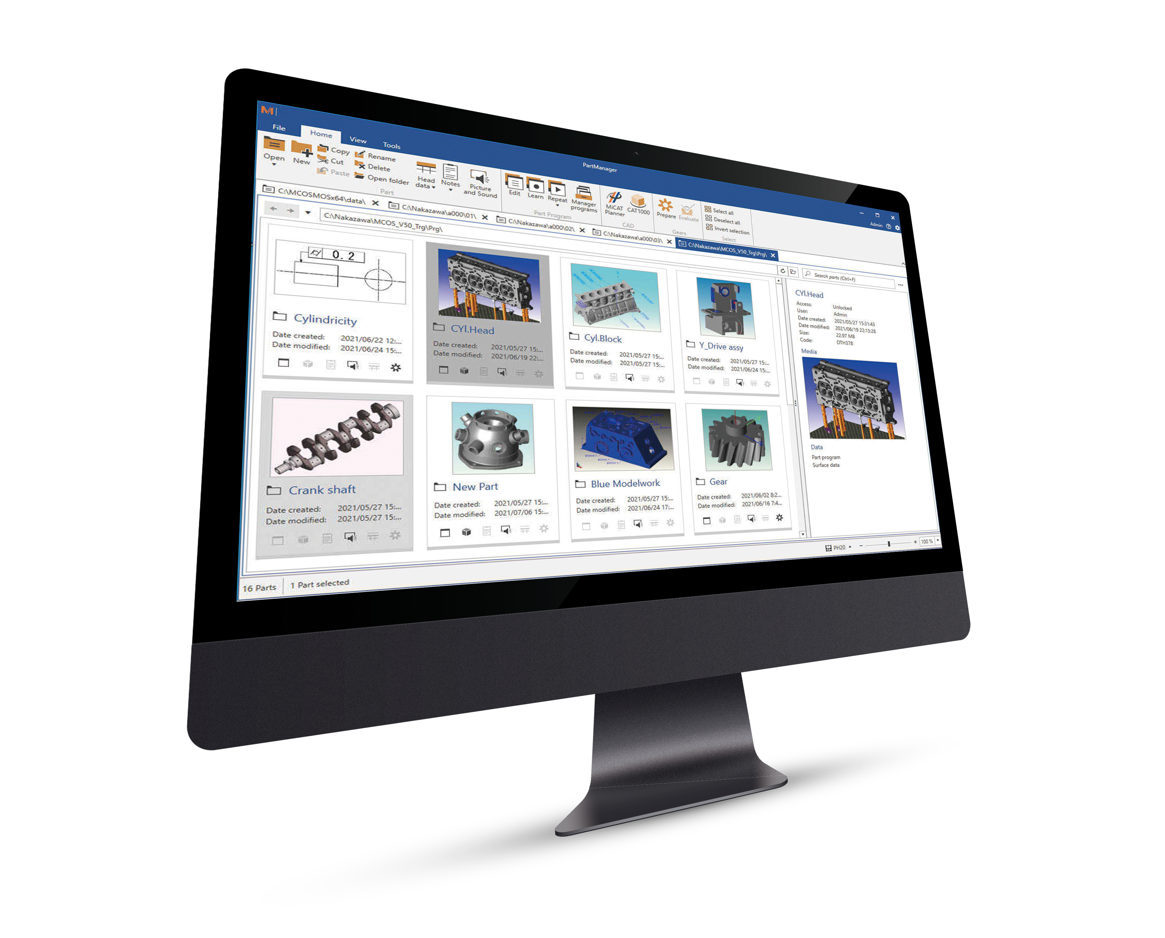 Software screen